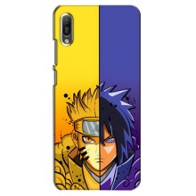 Купить Чехлы на телефон с принтом Anime для Хуавей У6 (2019) – Naruto Vs Sasuke