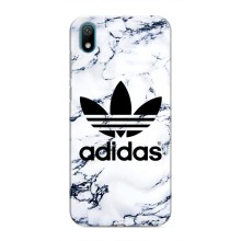 Чехлы Адидас для Huawei Y6 Pro (2019)/ Y6 Prime 2019 (AlphaPrint) (Адидас на мраморе)
