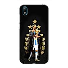 Чехлы для Huawei Y6 Pro (2019)/ Y6 Prime 2019 (Leo чемпион) (AlphaPrint) (Месси Король)