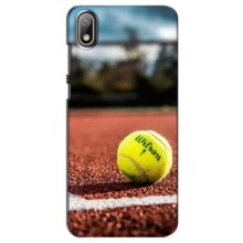 Чехлы с принтом Спортивная тематика для Huawei Y6 Pro (2019)/ Y6 Prime 2019 (Теннисный корт)