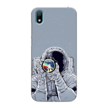 Чехол NASA для Huawei Y6 Pro (2019)/ Y6 Prime 2019 (AlphaPrint) (Космонавт фото)