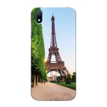 Чохол Ейфелева Вежа Huawei Y6 Pro (2019)/ Y6 Prime 2019 - (AlphaPrint) (Дорога до Парижу)