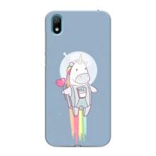 Чехол Unicorn на Huawei Y6 Pro (2019)/ Y6 Prime 2019 (Единорог космонавт)