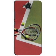 Чехлы с принтом Спортивная тематика для Huawei Y6 Pro – Ракетки теннис