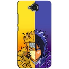 Купить Чехлы на телефон с принтом Anime для Хуавей У6 Про – Naruto Vs Sasuke