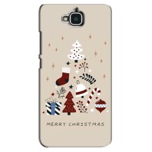 Різдвяні Чохли для Huawei Y6 Pro (VPrint) (Merry Christmas)