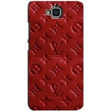 Текстурный Чехол Louis Vuitton для Хуавей У6 Про – Красный ЛВ