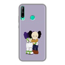 Чехлы для Huawei Y6p - Bearbrick Louis Vuitton (PREMIUMPrint) (Дружба Беарбрик)