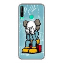 Чехлы для Huawei Y6p - Bearbrick Louis Vuitton (PREMIUMPrint) (Плач Bearbrick)