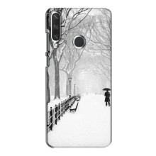 Чехлы на Новый Год Huawei Y6p – Снегом замело