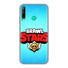 Чехлы Brawl Stars для Huawei Y6p (AlphaPrint) – Лого Бравл Старс