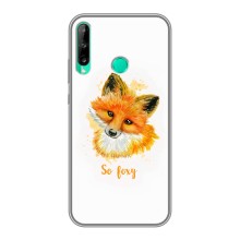 Чехлы с картинкой Лисички для Huawei Y6p (VPrint) (Девочка Лиса)