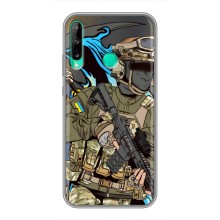 Чехлы с картинкой ЗСУ для Huawei Y6p (AlphaPrint) (Воин ВСУ)