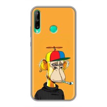 Чехлы с Обезьянами NFT для Huawei Y6p (AlphaPrint) (Скучающая Обезьяна NFT)