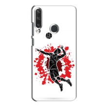 Чехлы с принтом Спортивная тематика для Huawei Y6p – Волейболист