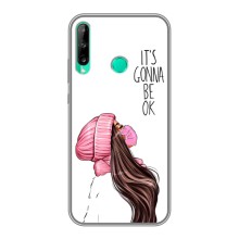 Чехол с печатью для Huawei Y6p - (Мода) (AlphaPrint) (Коронавирус)
