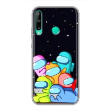 Чехол Амонг Ас для Huawei Y6p (AlphaPrint) (Скины в космосе)