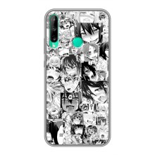 Анимешный чехол для Huawei Y6p (Ahegao manga)