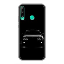 Чехол для Хуавей Y6п - с принтом БМВ (AlphaPrint) (Машина BMW)