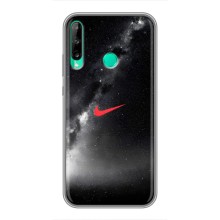 Чехол для Huawei Y6p - с принтом Найк (AlphaPrint) (Найк красный)