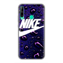 Чехол для Huawei Y6p - с принтом Найк (AlphaPrint) (Найк принт)