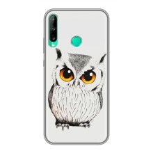 Чехол с птицами на Huawei Y6p (VPrint) (Милая Сова)