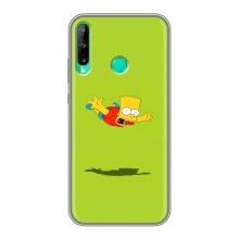 Чехол с Симпсонами для Huawei Y6p (VPrint) (Барт Симпсон)