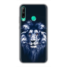 Чехол со Львом для Huawei Y6p (VPrint) (Синий Лев)