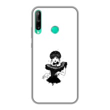 Чехлы Венсдей на Huawei Y6p Уэнсдей (AlphaPrint) (танец Уэнздей)
