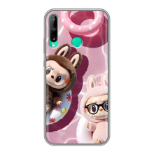 Чехол с Лабубу на Huawei Y6p – Игрушка Лабубу