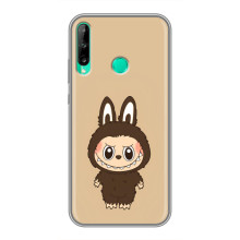 Чехол с Лабубу на Huawei Y6p – Коричневый Лабубу