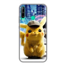 Чехол с Пикачу на Huawei Y6p (Пикачу в городе)