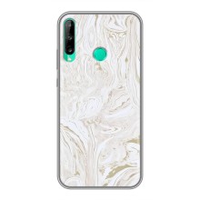 Мраморний чехол на Huawei Y6p (VPrint) (Білий мрамор)