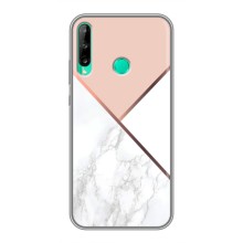 Мраморний чехол на Huawei Y6p (VPrint) (Тройний мрамор)