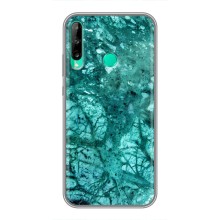 Мраморний чехол на Huawei Y6p (VPrint) (Зелений мрамор)