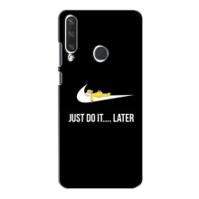 Силиконовый Чехол на Huawei Y6p с картинкой Nike (Later)