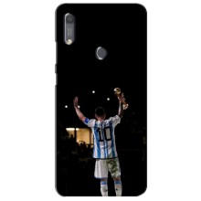 Чехлы Лео Месси Аргентина для Huawei Y6s (Лео Чемпион)