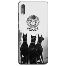 Чохли VERSACE для Хуавей Y6s (PREMIUMPrint) – Доберман Версаче