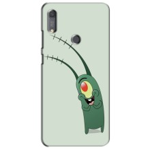 Чехол с картинкой "Одноглазый Планктон" на Huawei Y6s (Милый Планктон)