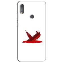 Чехол с принтом (Русский корабль...) для Хуавей Y6с (AlphaPrint) – Кремлевский Корабль