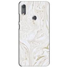 Мраморний чехол на Huawei Y6s (VPrint) – Білий мрамор