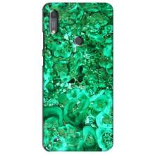 Мраморний чехол на Huawei Y6s (VPrint) – Салатовий Мрамор