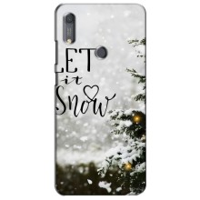 Новорічні, Святкові Чохли для Huawei Y6s - 2024 год – Let it snow