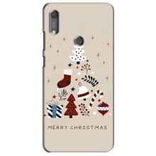 Різдвяні Чохли для Huawei Y6s (VPrint) (Merry Christmas)