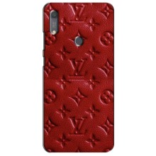 Текстурный Чехол Louis Vuitton для Хуавей у6с (Красный ЛВ)