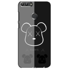 Чехлы для Huawei Y7 Prime 2018 - Bearbrick Louis Vuitton (PREMIUMPrint) – БеарБрик глаза