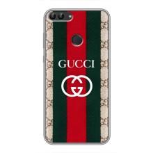 Чехлы ГУЧЧИ для Хуавей Y7 Прайм 2018 (AlphaPrint) (Gucci дизайн)
