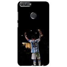 Чехлы Лео Месси Аргентина для Huawei Y7 Prime 2018 (Лео Чемпион)