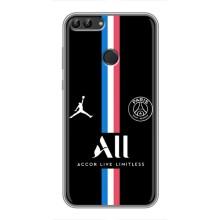 Чехлы PSG для Huawei Y7 Prime 2018 (AlphaPrint) (футболка ПСЖ)