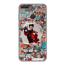 Чехлы с героями Марвел Huawei Y7 Prime 2018 (VPrint)